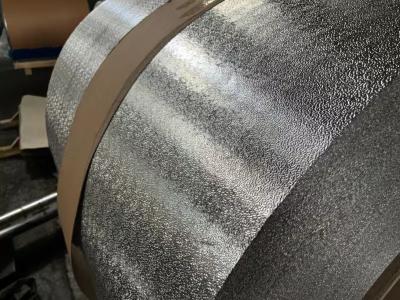 Embossed aluminum foil