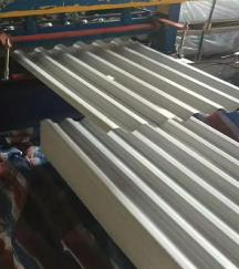 Tôle ondulée en aluminium