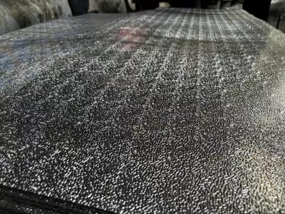 Embossed aluminum foil